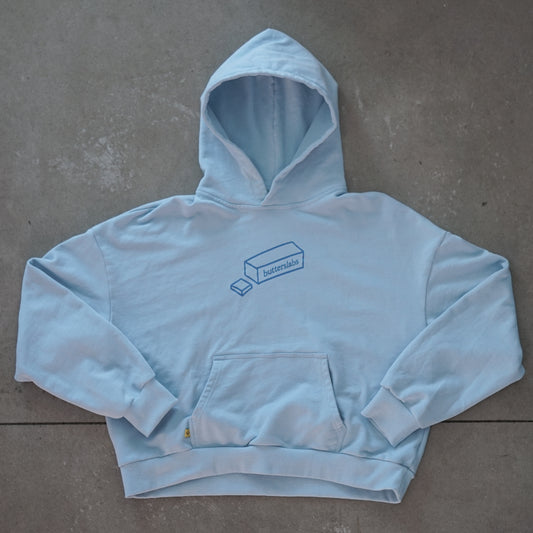 pool blue hoodie